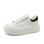 Damen modische Freizeitsneaker mit robustem Sohlenprofil und atmungsaktiver Obermaterialstruktur R&B
