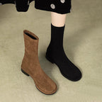Damen Elegante Stiefeletten mit stretchbarem Obermaterial und rutschfester Sohle R&B