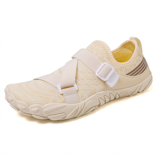 Damen Schwimmschuhe mit verstellbarem Klettverschluss und rutschfester Sohle R&B