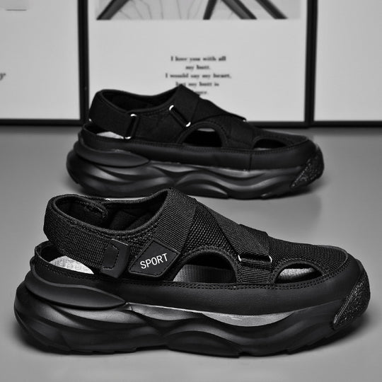 Damen Sportliche Sandalen mit rutschfester Sohlenkonstruktion und dämpfendem Fußbett R&B