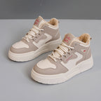 Damen Sportliche High-Top Sneakers mit weichem Fleece-Futter R&B