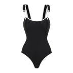 Damen Hochwertiger Einteiler Badeanzug mit sportlichem Design R&B