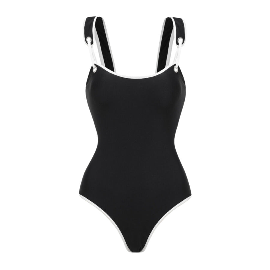 Damen Hochwertiger Einteiler Badeanzug mit sportlichem Design R&B