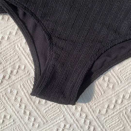Damen Sport-Bikini Set mit verstellbaren Trägern und hohem Beinausschnitt R&B