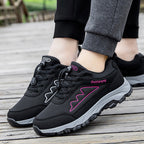 Damen Sportliche Freizeitschuhe mit rutschfestem Profil und elastischem Schnellverschluss R&B