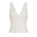 Damen Spitzen-Camisole mit tiefem V-Ausschnitt und eleganter Spitze R&B