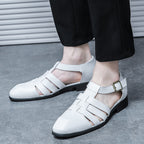 Damen Elegante und atmungsaktive Riemchen-Sandalen mit bequemer Innensohle R&B