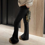 Damen Leggings mit ausgestelltem Bein R&B