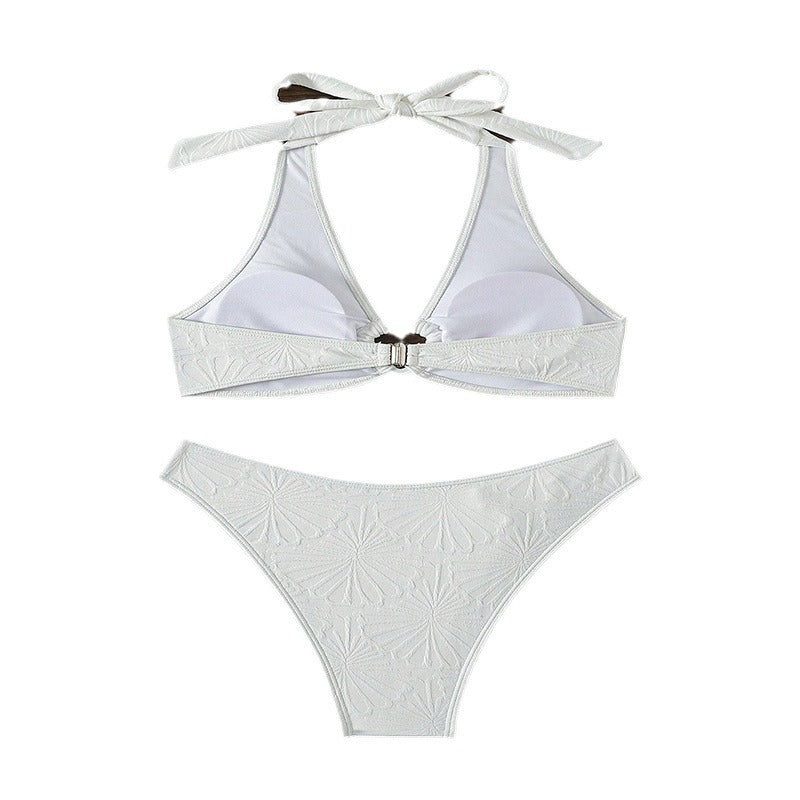 Damen Triangel-Bikini mit Herz-Ausschnitt