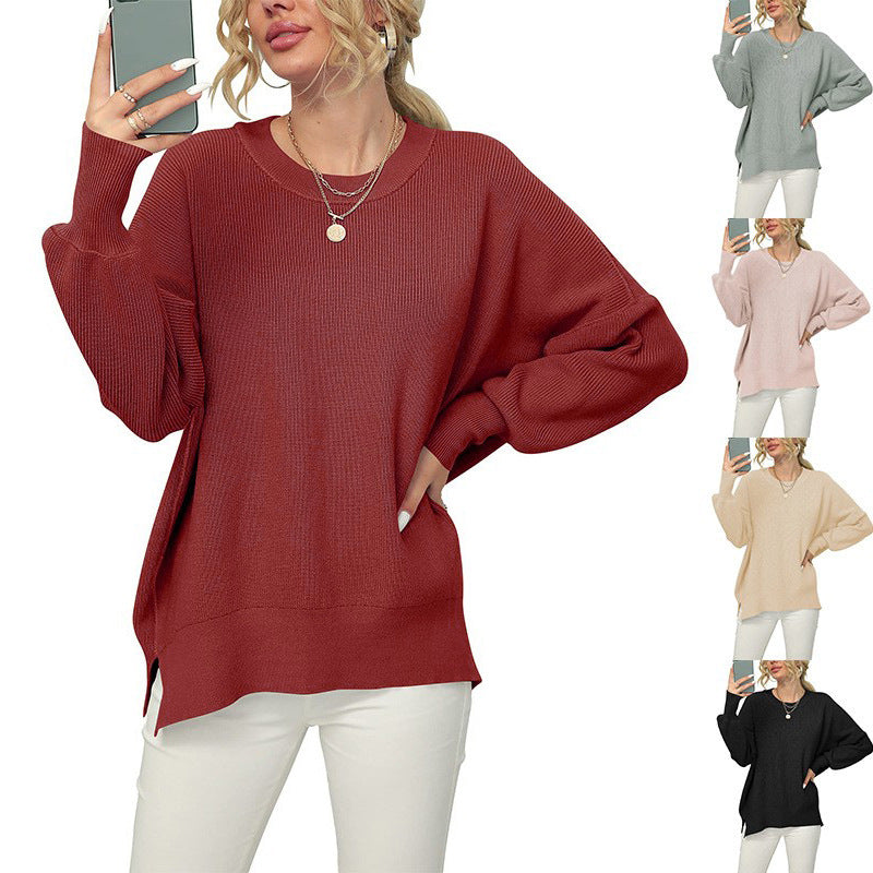 Damen Oversized Strickpullover R&B