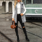 R&B | Plüschwesten Strickjacke