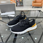 Damen Sportliche Leichtgewicht Sneakers mit atmungsaktivem Obermaterial und dämpfender Sohle von R&B