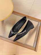 Damen elegante Ballerinas mit funkelnden Strass-Details R&B