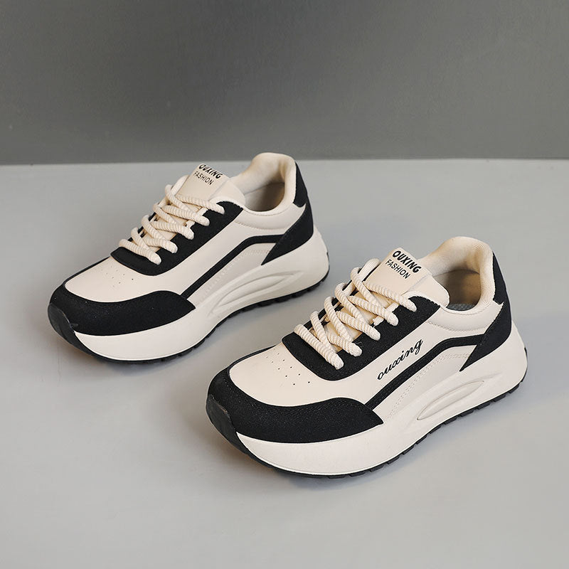 Damen Sportliche Chunky Sneakers mit atmungsaktivem Obermaterial und bequemer Dämpfung R&B