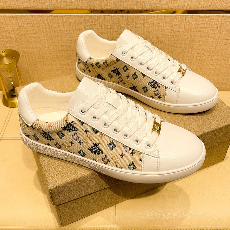 Damen Modische Sneakers mit künstlerischen Mustern und komfortabler Polsterung R&B