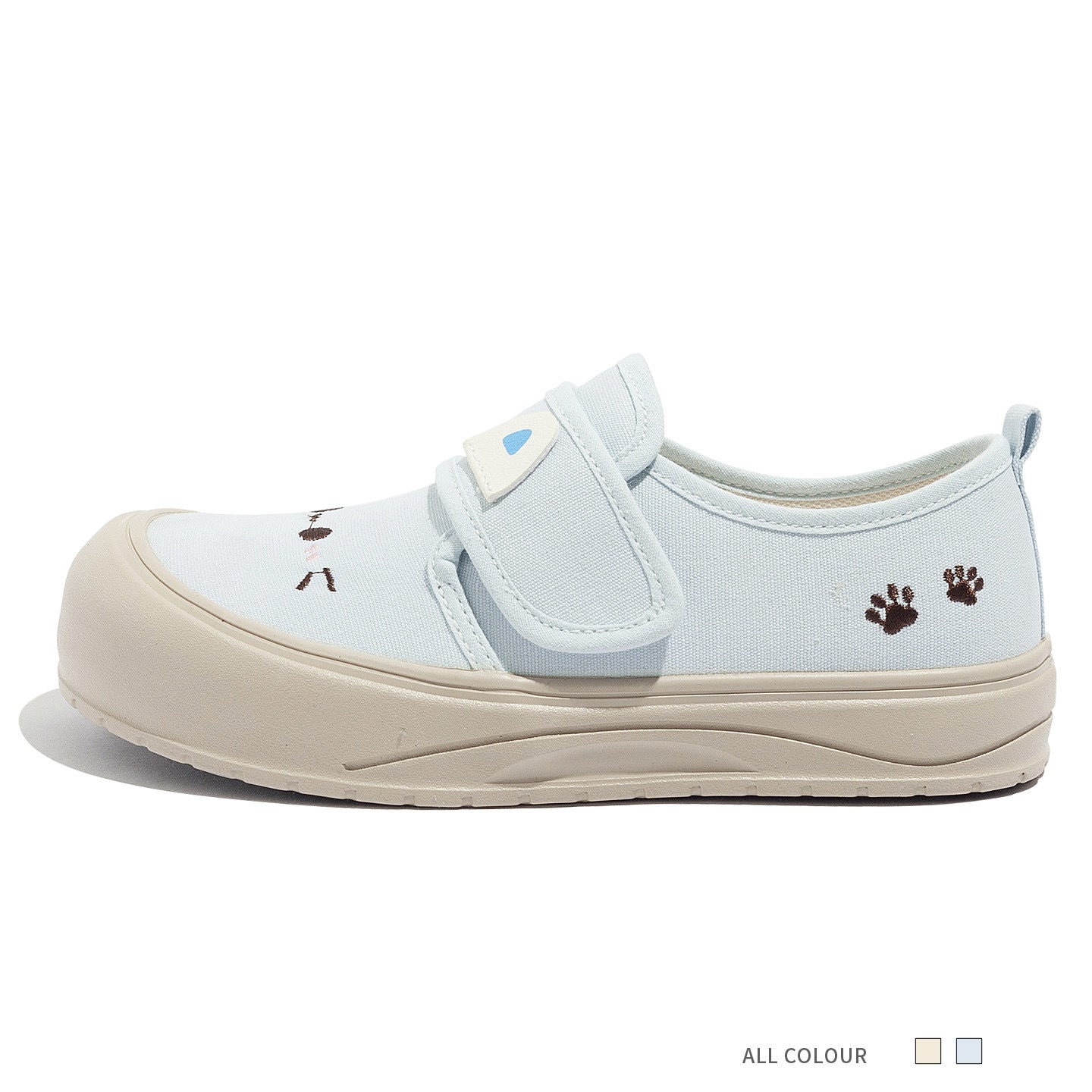 Damen Freizeitschuhe mit praktischer Klettverschlusstechnik und tierischem Motiv