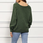 R&B | Zopfmuster Pullover mit Strukturmuster