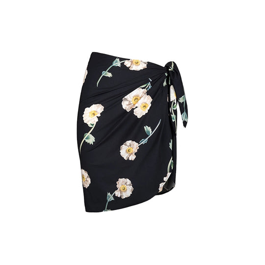 Damen Einteiler Badeanzug mit floralem Rüschendetail R&B
