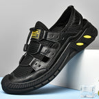 Damen Atmungsaktive Komfortsandalen mit elastischem Schnellschnürsystem R&B