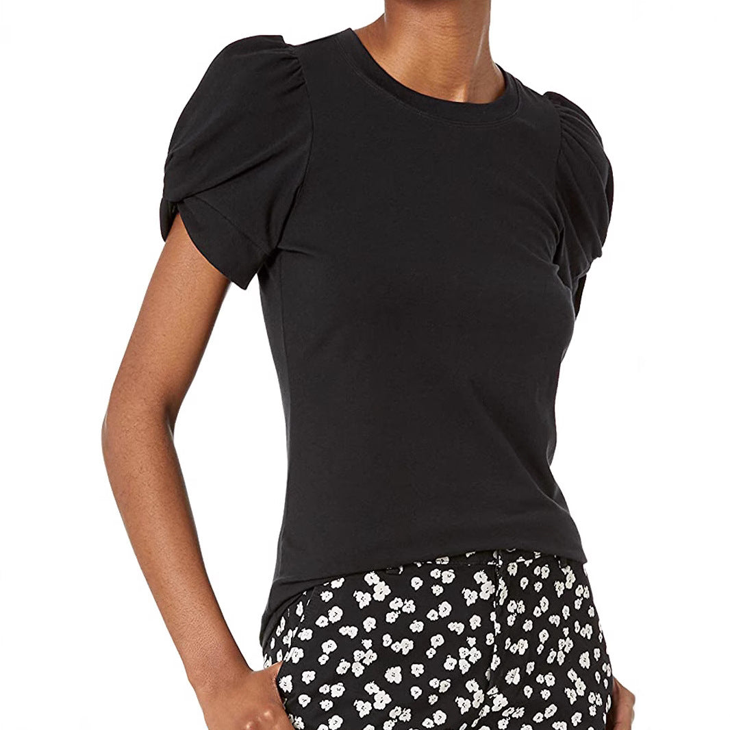 Damen Elegantes Oberteil mit Puffärmeln R&B
