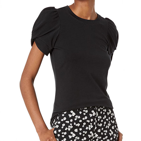 Damen Elegantes Oberteil mit Puffärmeln R&B