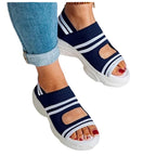 Damen modische Sport-Sandalen mit atmungsaktivem Obermaterial und rutschfester Sohle R&B