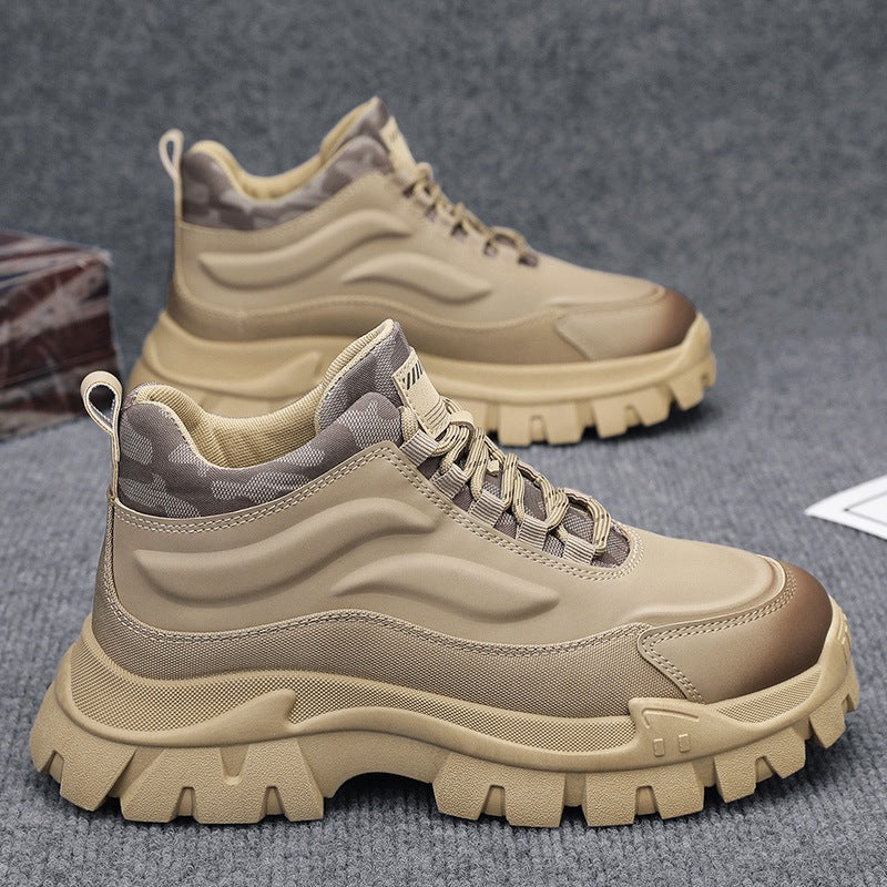 Damen Sportliche hohe Sneakers mit rutschfester Sohle und atmungsaktivem Obermaterial R&B