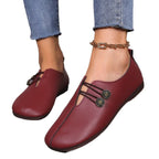 Damen Mokassins mit eleganter Schnallenapplikation und komfortabler Sohle R&B