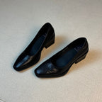 Damen elegante Pumps mit komfortablem Blockabsatz R&B