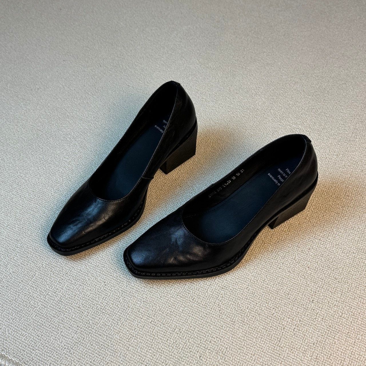 Damen elegante Pumps mit komfortablem Blockabsatz R&B