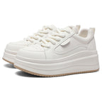 Damen trendige Plateau Sneaker mit extra dämpfender Sohle R&B