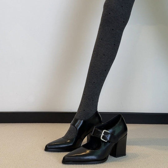 Damen Slingback-Pumps mit elegantem Schnallen-Detail R&B