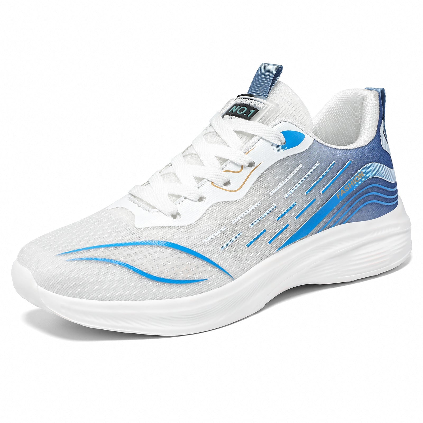 Damen Sportliche Trendsneaker mit atmungsaktivem Obermaterial R&B