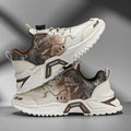 Damen Sportliche Sneaker mit innovativem Schnürsystem und atmungsaktiver Mesh-Oberfläche R&B