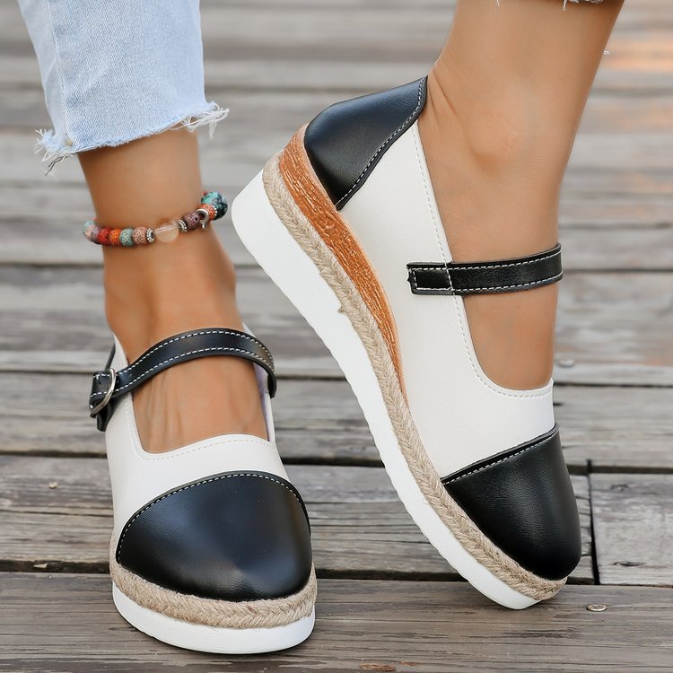 Damen modische und bequeme Sandaletten mit floralem Design R&B