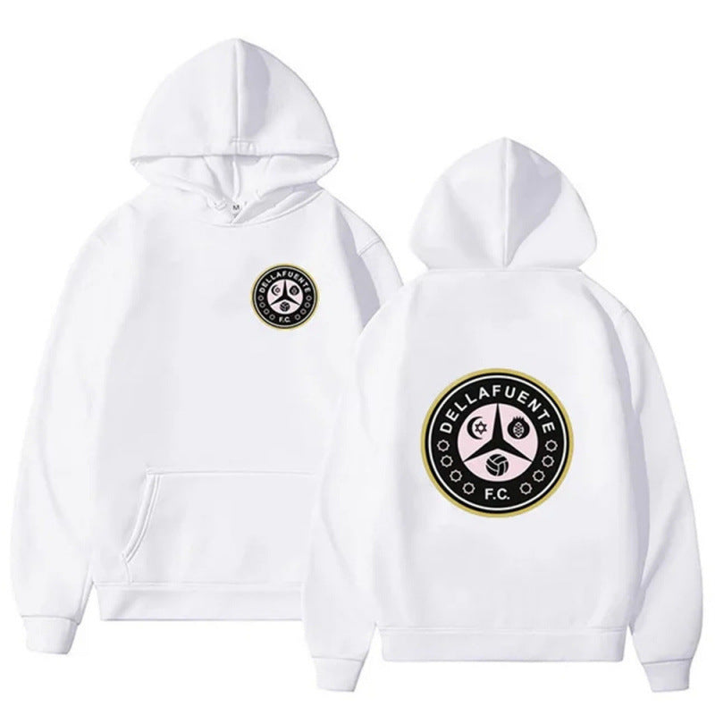 Damen Kapuzenpullover mit einzigartigem Vereinsmotiv und weichem Fleece R&B