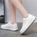 Damen Modische Lauf-Sneaker mit gepolsterter Sohle und sportlichem Design R&B