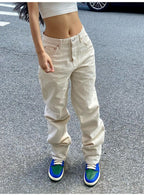 Damen weite Baumwoll-Hosen R&B