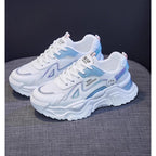 Damen Chunky Sneakers mit glänzenden Akzenten und auffälligem Design R&B