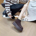 Damen Chunky Plateauschuhe mit hohem Tragekomfort und robustem Design R&B