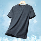 Herren nan atmungsaktives Funktionsshirt mit Jacquard-Struktur und schnelltrocknender Performance R&B