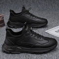 Herren Sportliche Leder Sneakers mit dämpfender Sohle R&B