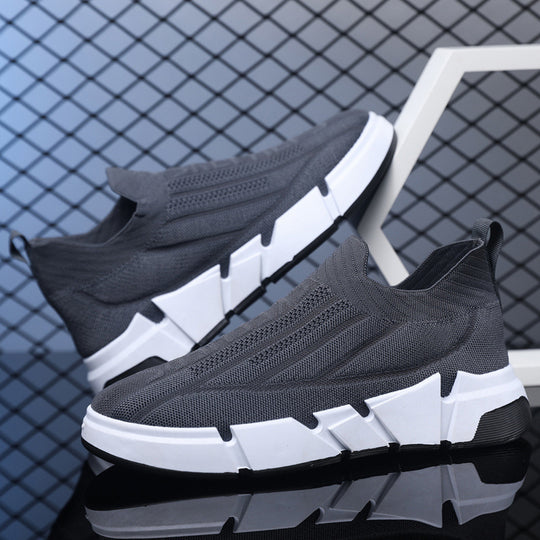 Damen Sportliche Slip-On Sneakers mit flexiblem Obermaterial und rutschfester Sohle R&B