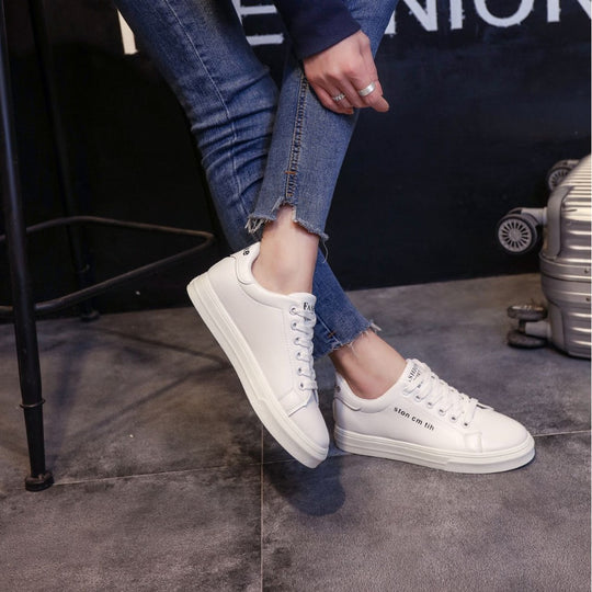 Damen leichte Lifestyle-Sneaker mit minimalistischer Ästhetik R&B