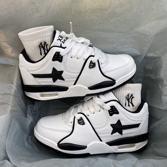 Damen Sportliche Sneakers mit atmungsaktiven Einsätzen und stoßdämpfendem Design R&B