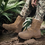 Herren taktische Outdoor-Boots mit hohem Knöchelschutz und rutschfester Sohle R&B