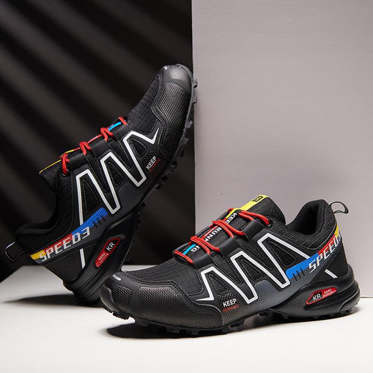 Damen Hochfunktionale Trailrunning-Schuhe mit innovativem Schnürsystem und griffiger Sohle R&B
