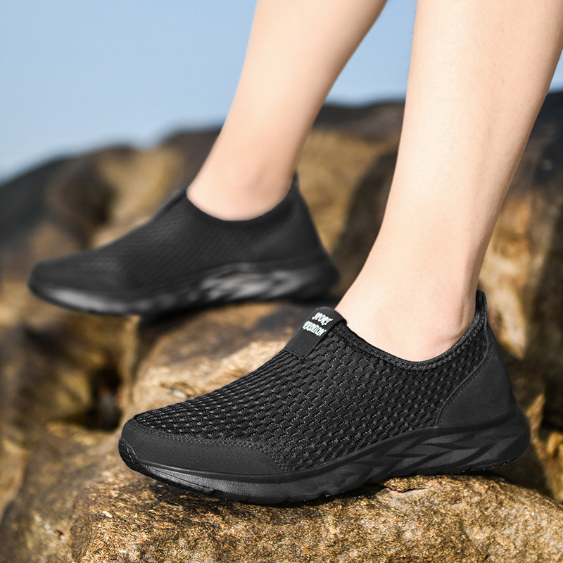 Damen atmungsaktive Freizeitsneakers R&B
