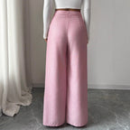 Damen weite High-Waist-Hosen R&B