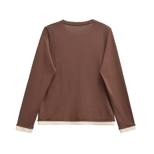 Damen Bequeme Strickjacke mit Taschen R&B